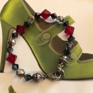 Authentic Swarovski crystal Bracelet. NWOT with pouch.